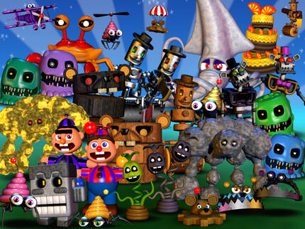 FNaF World Enemies