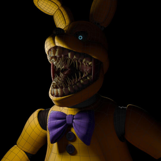 Into the Pit Yellow Rabbit WIP 2