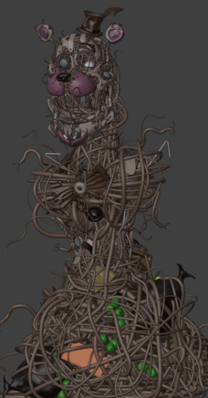 Scrapped Stylised Molten Freddy